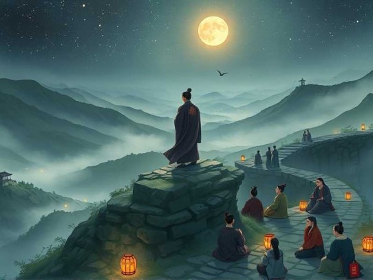 覆汉  夜风静悄悄播讲