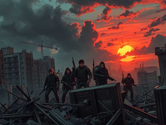 末日黄昏丨末世生存丨都市丨热血丨精品多播