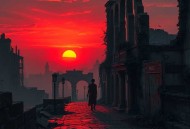 血色黄昏