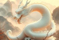 白玉雕龙 古龙