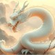 白玉雕龙 古龙