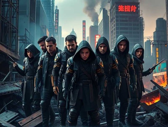 九狼图丨都市热血丨末世爽文丨未来世界  多人有声剧