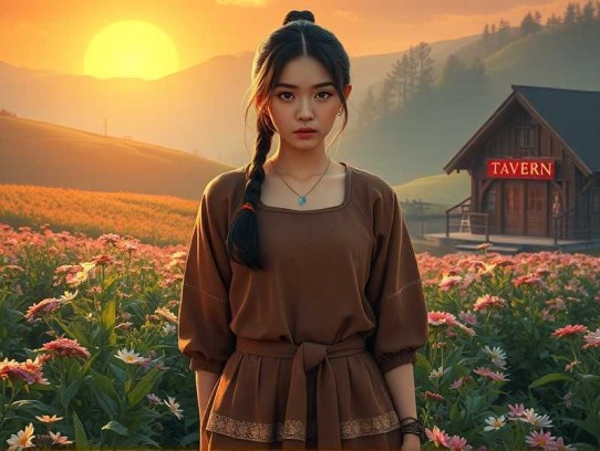 田园酒香之丑女倾城  穿越种田大女主倾盈有声领衔完结