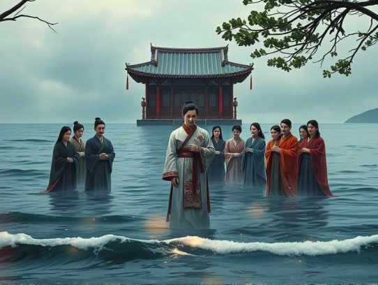 海葬图.阿七.演播福海讲书