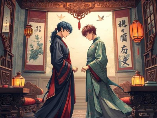 相濡易木（半弯不直）_双男主_同名漫画_纯爱多人剧