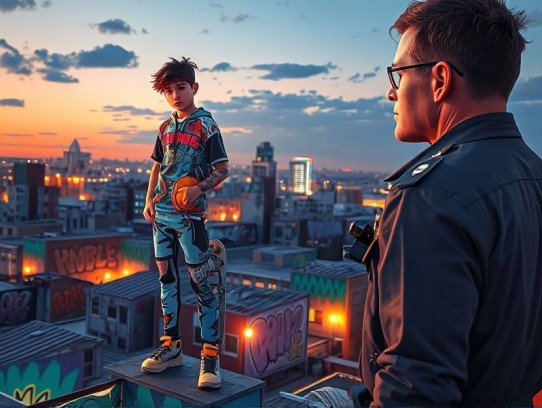 涂鸦少年与警察爸爸.广播剧