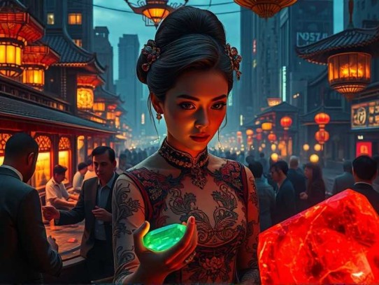 窃玉生香丨都市赌石