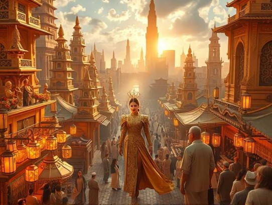 满城尽带黄金甲