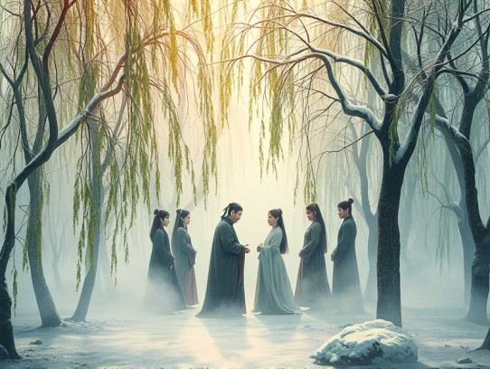 似锦_张晚意、景甜主演影视原著_冬天的柳叶_尘萱&雪月之下领衔_多人有声剧