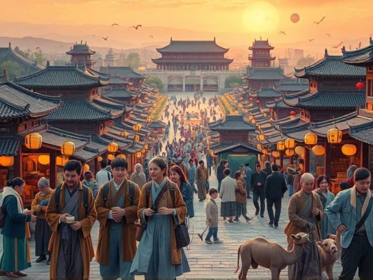 唐朝穿越指南 长安及各地人民生活手册  爆笑唐朝  长安十二时辰里的生活