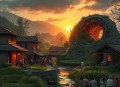 捡了福星闺女后，全村都旺了重生种田神奇洞府虐渣致富