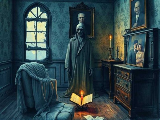 人皮寿衣  恐怖悬疑鬼故事  完结