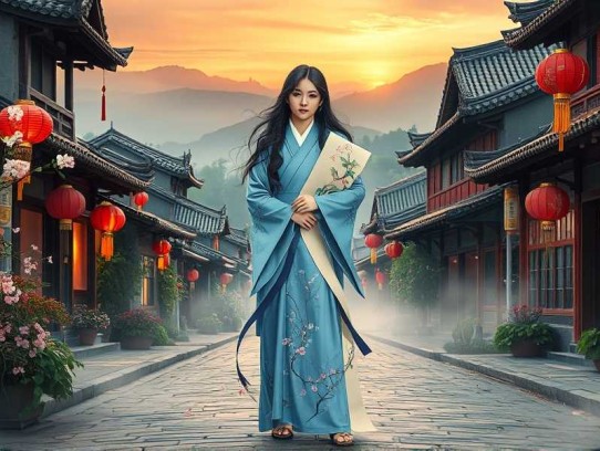 村庄.胡干.演播愛浪漫