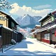 抖音走拍街景实拍下雪视频【素材中心】