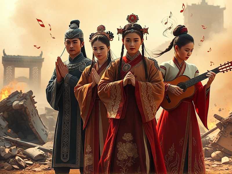 战火中的青春.周宇、张蝉娟、杨宏、吴若佳.演播扶暖文化